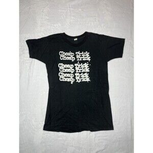 Vintage 70s Cheap Trick Ten Q Radio Size Large